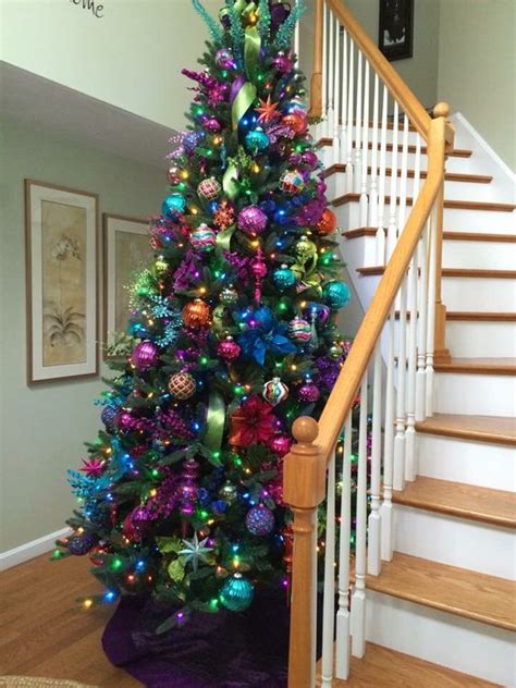 23 Colorful Christmas Tree Décor Ideas Shelterness