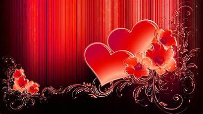 Hearts Valentine Wallpapers Heart Flowers Screensaver Valentines