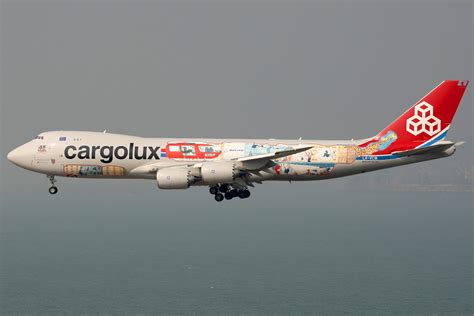 Cargolux Boeing 747 8f Lx Vcm Cutaway Livery Hong Flickr