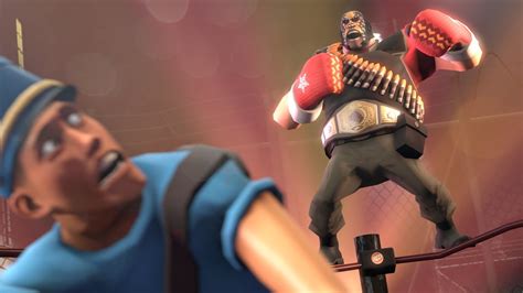 Tf2 The Laughing Heavy Showdown Youtube