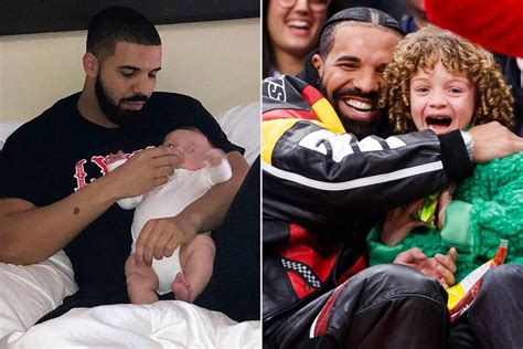 Drake Enjoys Quiet Moment With Infant Son In Fathers Day Throwback Shared By Sophie Brussaux