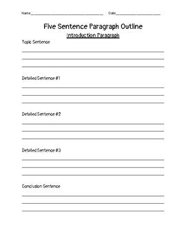 The greatest advantage of this particular format of an essay outline is its incredible flexibility. Five Paragraph Essay Template by Kathleen Cavanagh | TpT