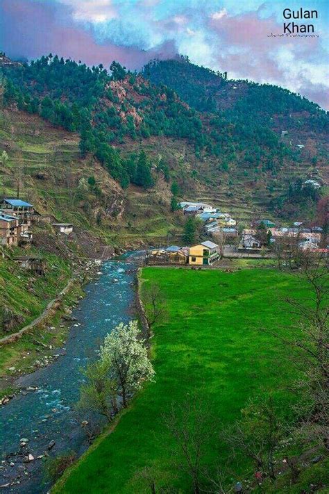 Awesome View Of Beautiful Swat Valley Khyber Pakhtunkhawa Pakistan