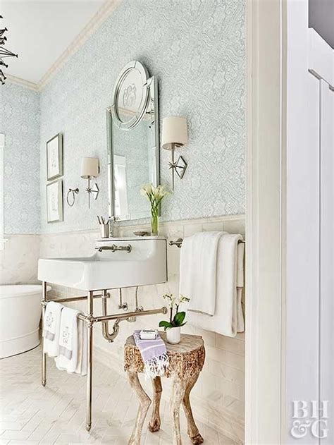 How To Choose Bathroom Wallpaper For A Fun And Unique Touch Bathroom