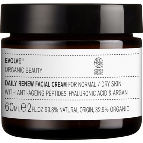 Evolve Organic Beauty Daily Renew Facial Cream Ecco Verde Online Shop
