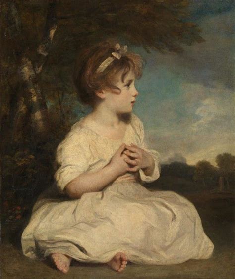 Sir Joshua Reynolds The Age Of Innocence 1788 Tate Gallery