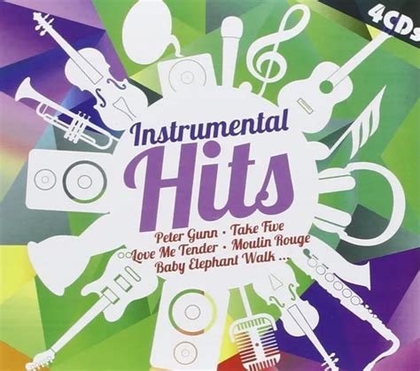 Cd Instrumental Hits From Various Artists 4cds 1322 Picclick