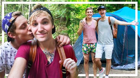Boyfriends Camping Trip Gay Couple Vlog Youtube