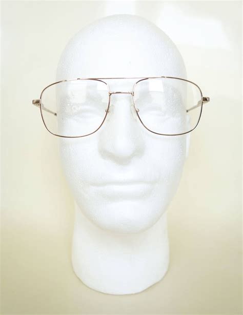 1980s mens aviator glasses mens oversized eyeglasses etsy