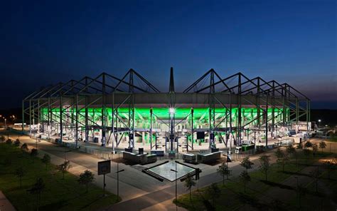 The borussia park stadium is the home of german bundesliga football club borussia mönchengladbach. Download wallpapers Borussia Park, German Football Stadium ...