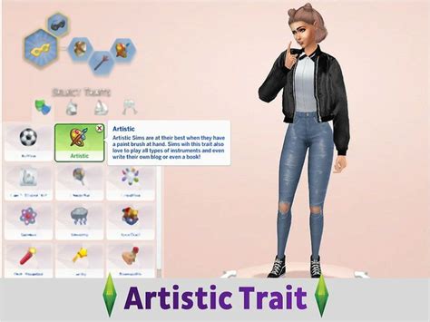 Artistic Trait Sims 4 Traits Sims Traits Sims