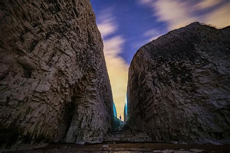 A Beautiful Lonely Night At Botany Bay In England Photograph By George