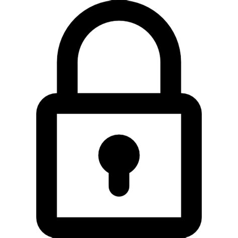 Lock Icon Vector Png Transparent Background Free Download 29056