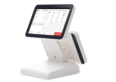 12 Dual Screen Pos System Touch Screen Cashier Computer With Free Pos