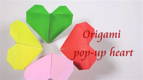 Diy Origami Heart Box And Envelope With Secret Message Pop Up Heart