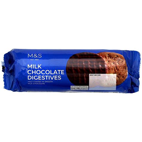 Marks And Spencer Original Milk Chocolate Digestive Biscuit Mands