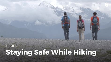 Learn Some Hiking Safety Tips Hiking Youtube