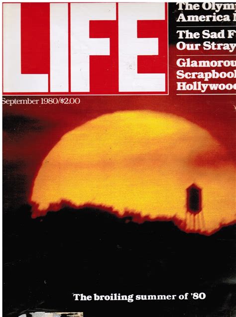 Life Magazine September 1980 The Broiling Summer Of 80 Cover