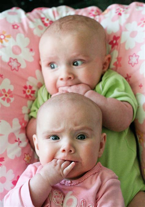 Pink And Green Twins Twin Life Twin Mom Twin Girls Twin Babies