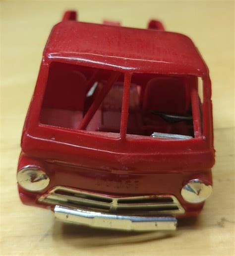 Vintage Imc Dodge A100 Little Red Wagon 125 Model Kit 107 200