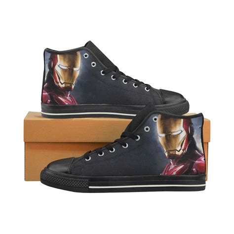 Iron Man Marvel Superhero Shoes Sneakers Custom Onyx Prints