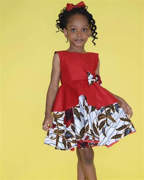 Children African Dress African Fashion Kids Wear Ankara Etsy