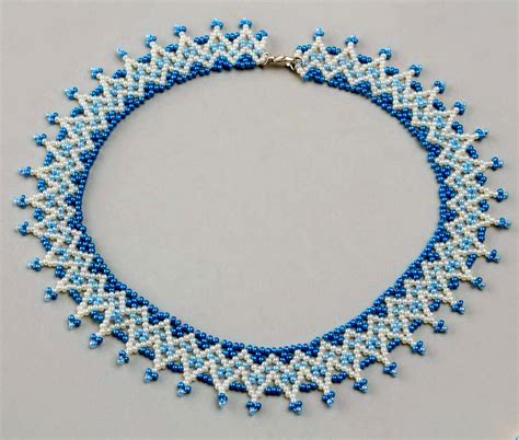 Free Pattern For Beaded Necklace Welkin Beads Magic