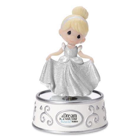 Cinderella Music Box Figure by Precious Moments | Precious moments, Disney precious moments ...