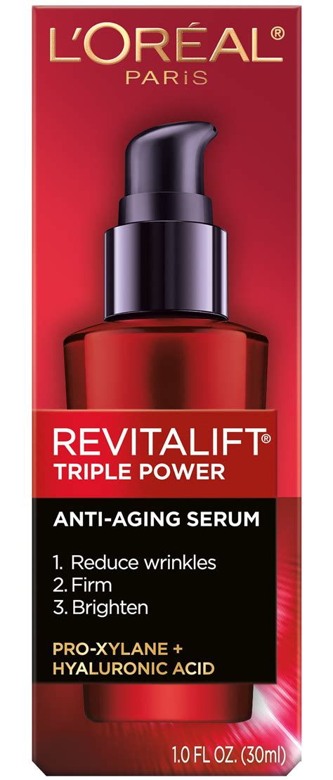Loreal Revitalift Triple Power Concentrated Serum Ingredients Explained