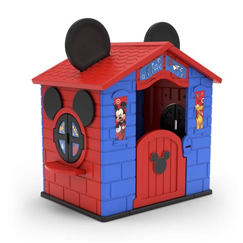 Mickey Mouse Plastic Indooroutdoor Playhouse Delta Children