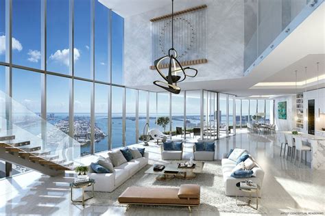 Perla Miami Luxury Real Estate Paramount Launches Mansion Interior