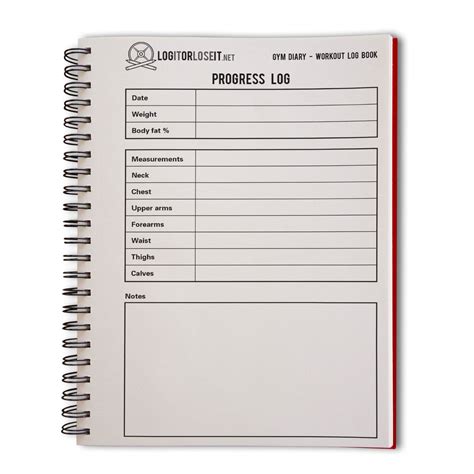 Gym Diary - A pocket sized workout log book (Red): Amazon.co.uk