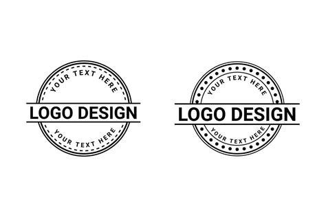 Circle Logo Design Shape 8076000 Vector Art At Vecteezy