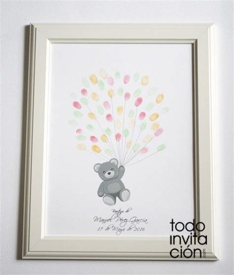 Esto al principio, porque a las pocas conferencias se. CUADRO DE HUELLAS "OSITO" BAUTIZO - Todoinvitacion ...