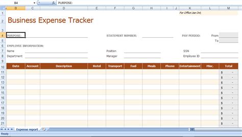 Sample Example And Format Templates Excel Templates For Business