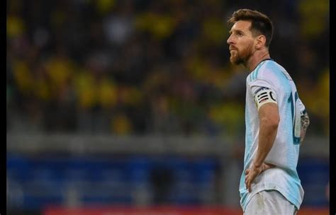 Conmebol Suspendió A Messi Por Tres Meses Y Lo Multa Con 50000 Dólares