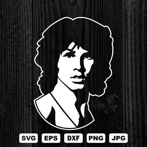 Jim Morrison Svg Cutting Files Classic Rock Digital Clip Ar Inspire