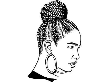Hair cartoon hairstyle black hair black and white clipart. woman with braids clipart 10 free Cliparts | Download ...