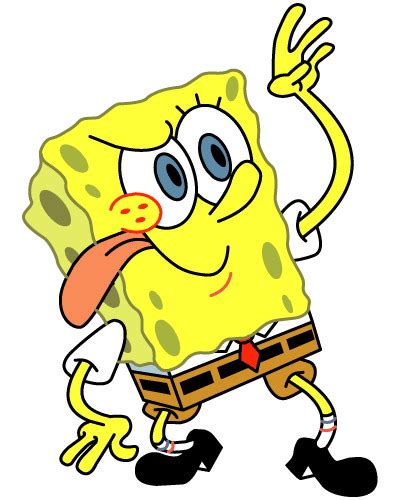 spongebob clip art 2 wikiclipart