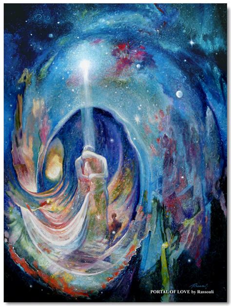 Spiritual Paintings Modern Mystical Art By Rassouli For Sale