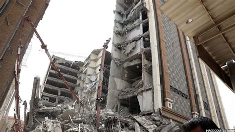 Death Count Rises To 14 Dozens Feared Trapped In Iran Building Collapse