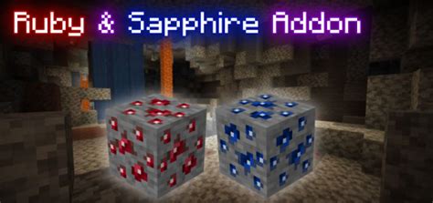 Ruby And Sapphire Minecraft Pe Addon