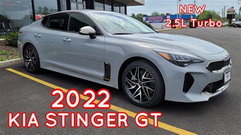 2022 Kia Stinger Gt Line Upgraded 25l Turbo Car Review And Test