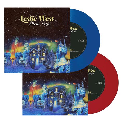 Leslie West Silent Night Limited Edition 7″ Colored Vinyl