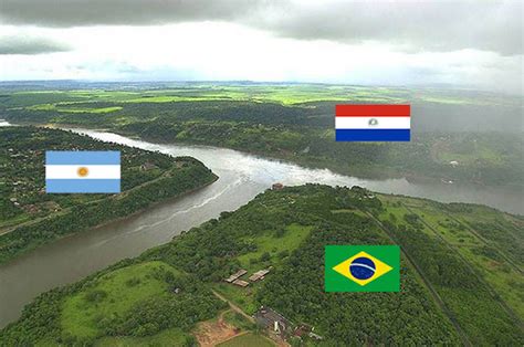 Com gol marcado por di maría, os argentinos controlaram as ações da partida e seguraram o. Blog de Geografia: Tríplice Fronteira - Brasil, Argentina ...
