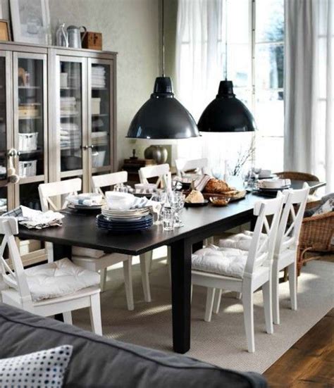 41 Best Dark Table Light Chairs Images On Pinterest Dining Rooms