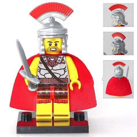 Roman Commander Medieval Knights Rome Lego Minifigure Toy