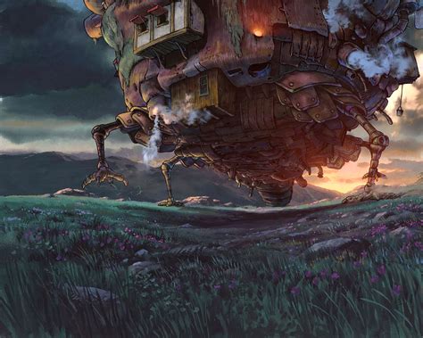 Howl S Moving Castle Full Hd Wallpaper And Background Image X Id