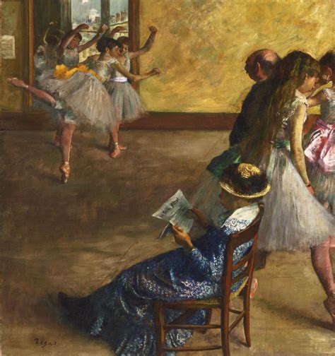 Edgar Degas The Ballet Class Tictoc