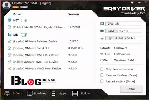 Download Bộ Cài Driver Offline Easy Driver 7 Cho Windows 7 Tài Khoản